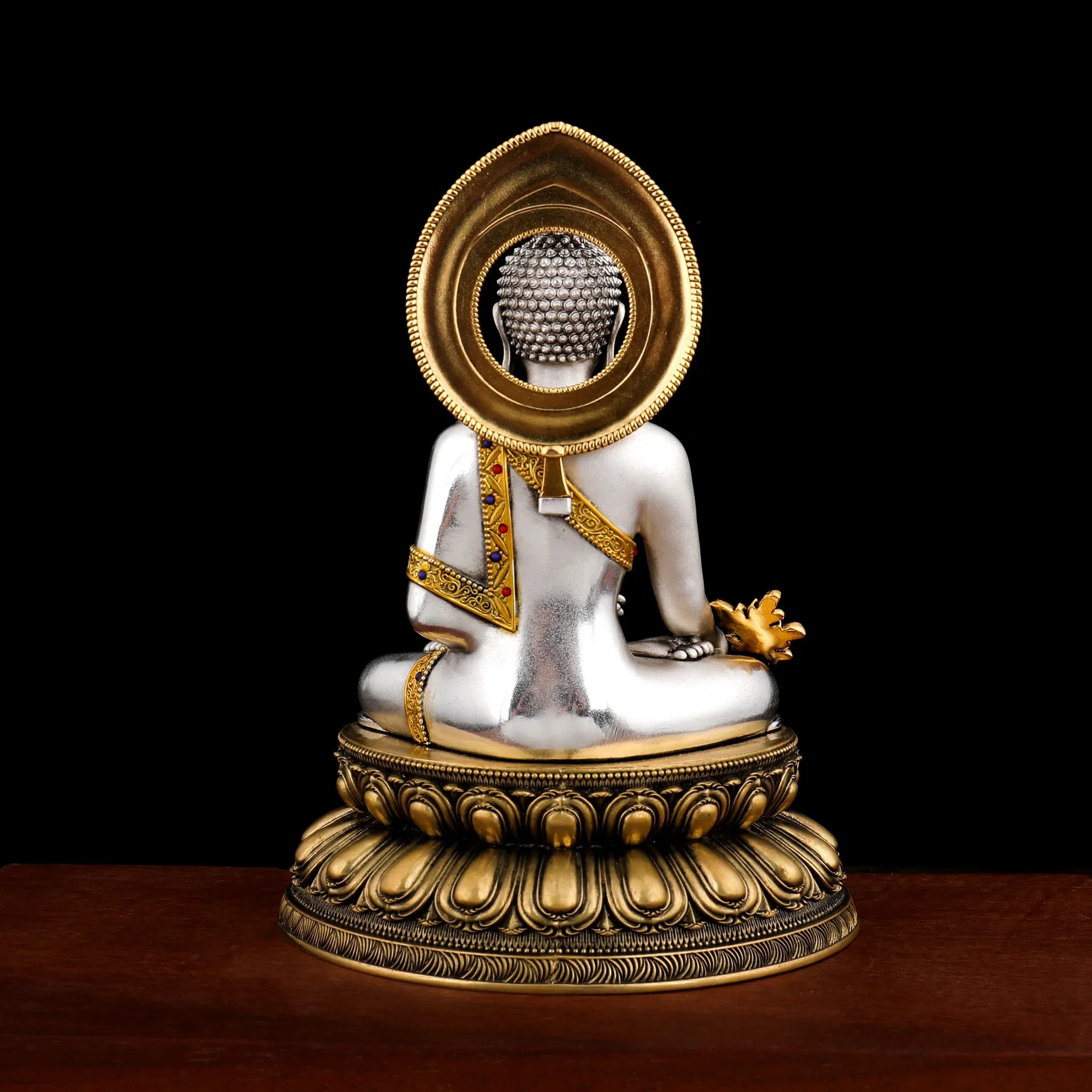 Resin Craft Supplies - TQH-i7.7 Statua di Buddha Medicinale, Ornamenti