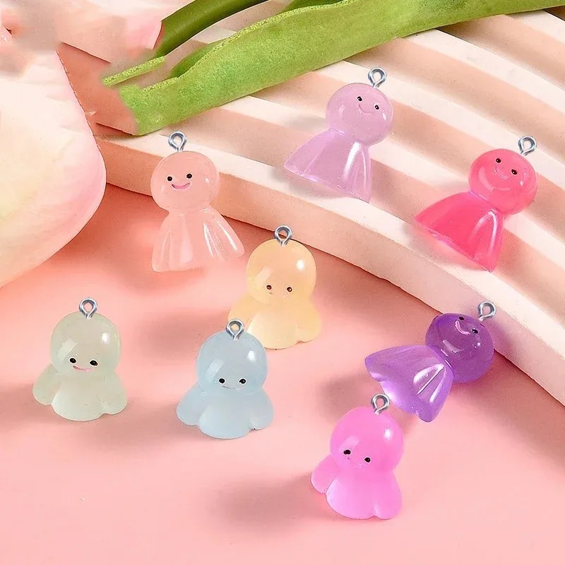 Resin Craft Supplies - 10 Pezzi Ciondoli in Resina a