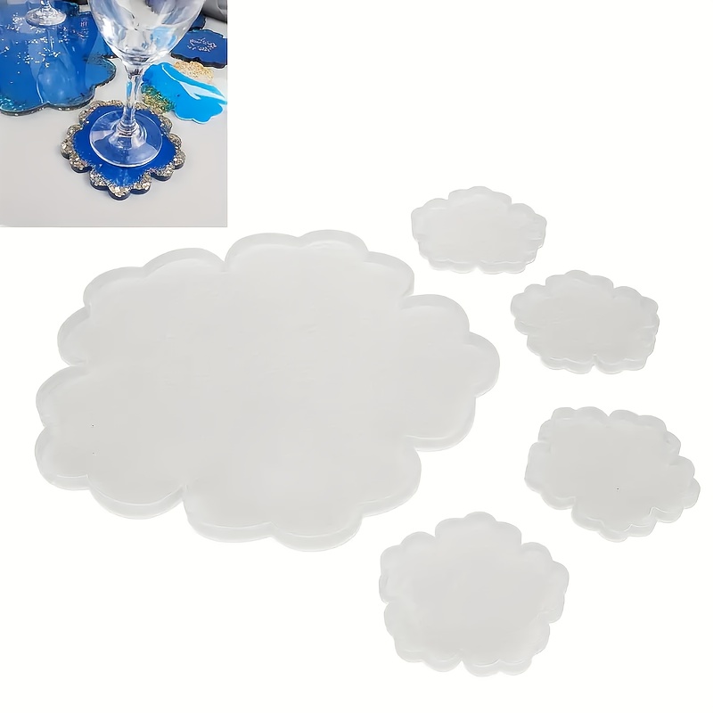 Set di 5 Stampi in Silicone pe - Flower Preservation Resin recensione e prezzo