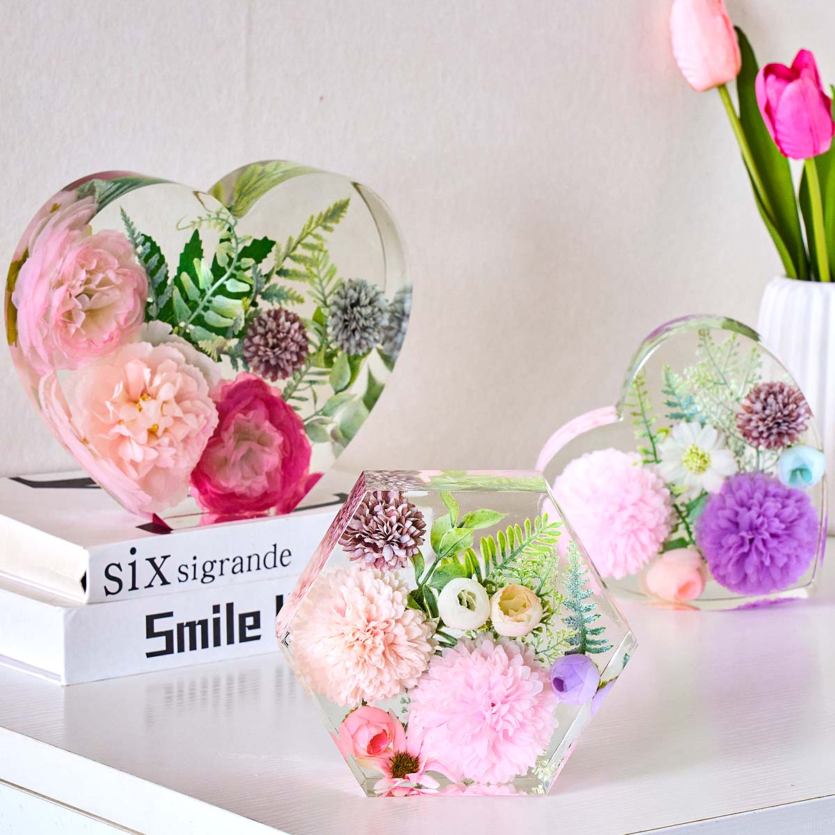 Stampo in silicone grande a fo - Flower Preservation Resin recensione e prezzo