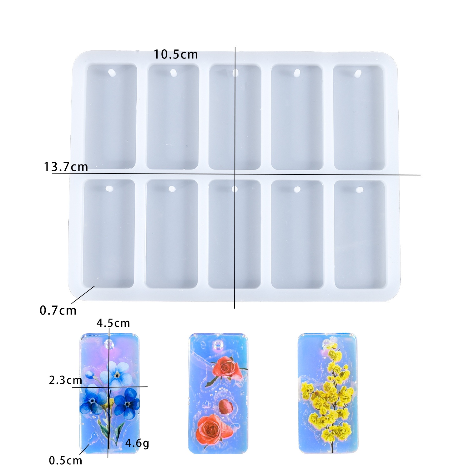 Stampo in silicone per resina  - Silicone Mold Tray recensione e prezzo