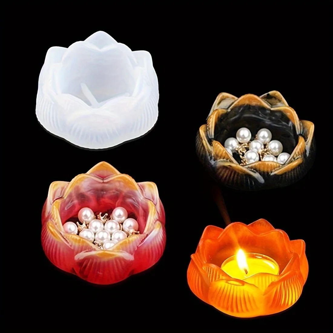 1pc stampi in resina siliconic - Flower Preservation Resin recensione e prezzo